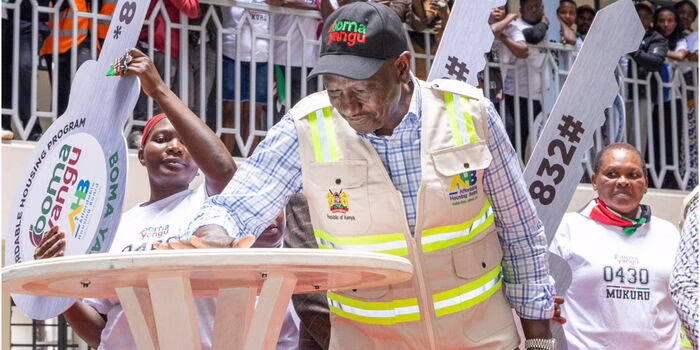 President Ruto Launches Affordable Housing units In Mukuru slums, Nairobi 2 Ruto launches affordable housing units