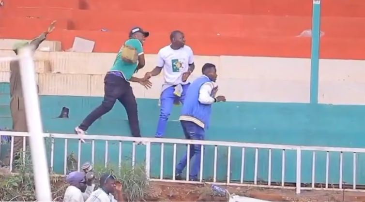 shabana fc and gor mahia fans clash before the scheduled match