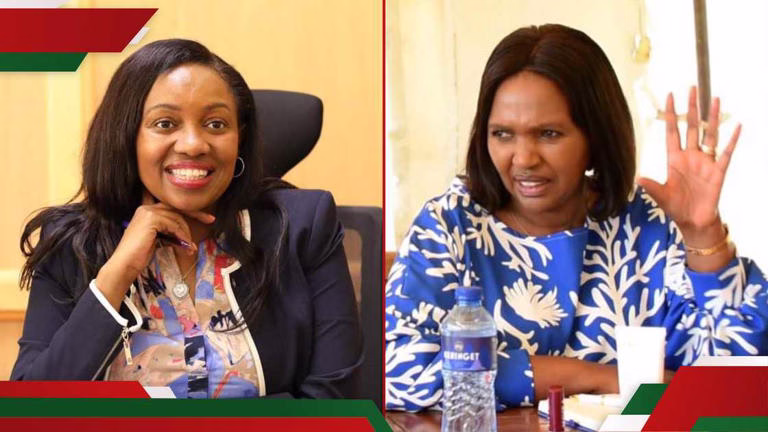 Susan Kihika and Tabitha