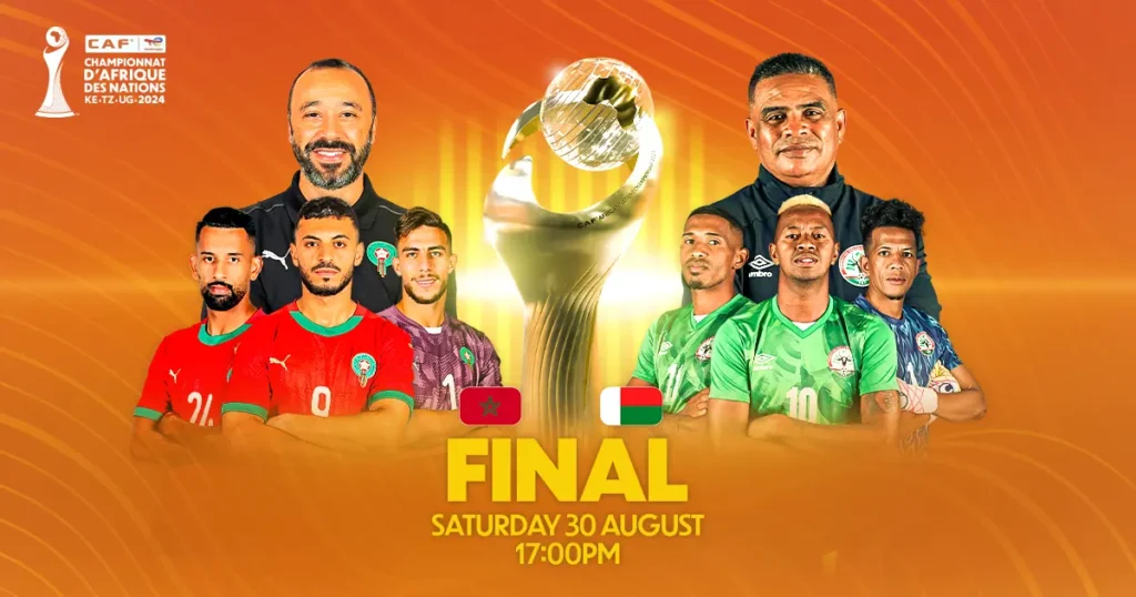 CHAN 2025 Final in Nairobi: Morocco vs Madagascar