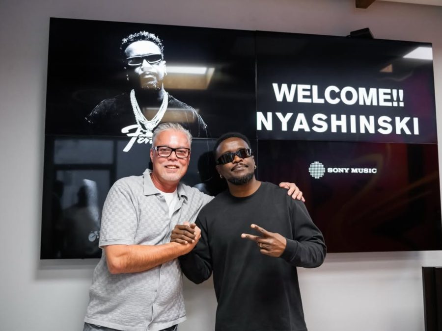 Nyashinski signs a deal with sony