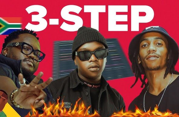 3 step amapiano
