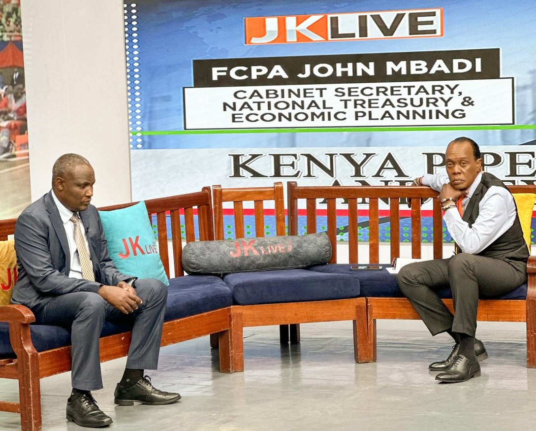 John Mbadi at JK Live