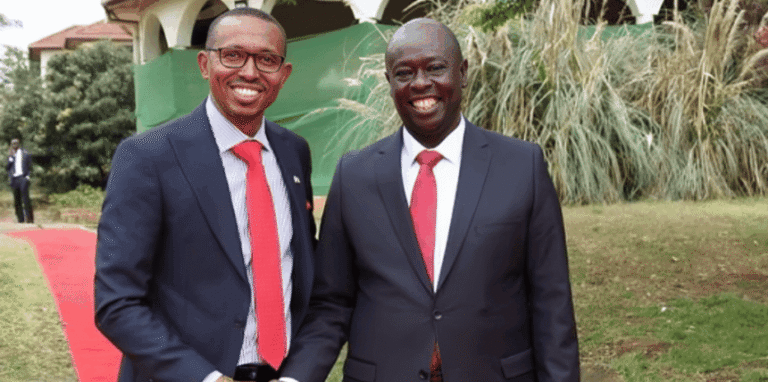 mohammed Ali and gachagua